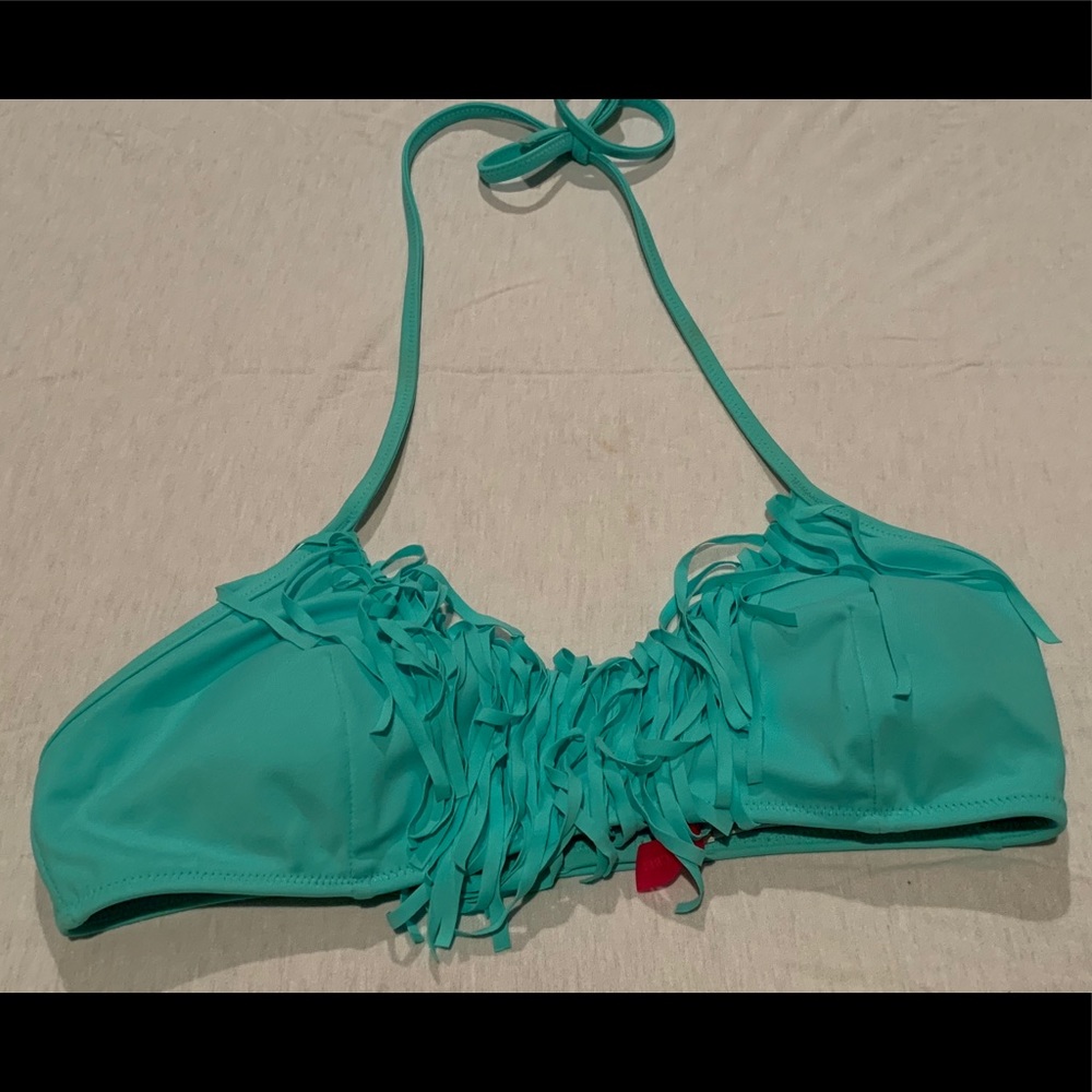 Victoria secret fringed bikini top